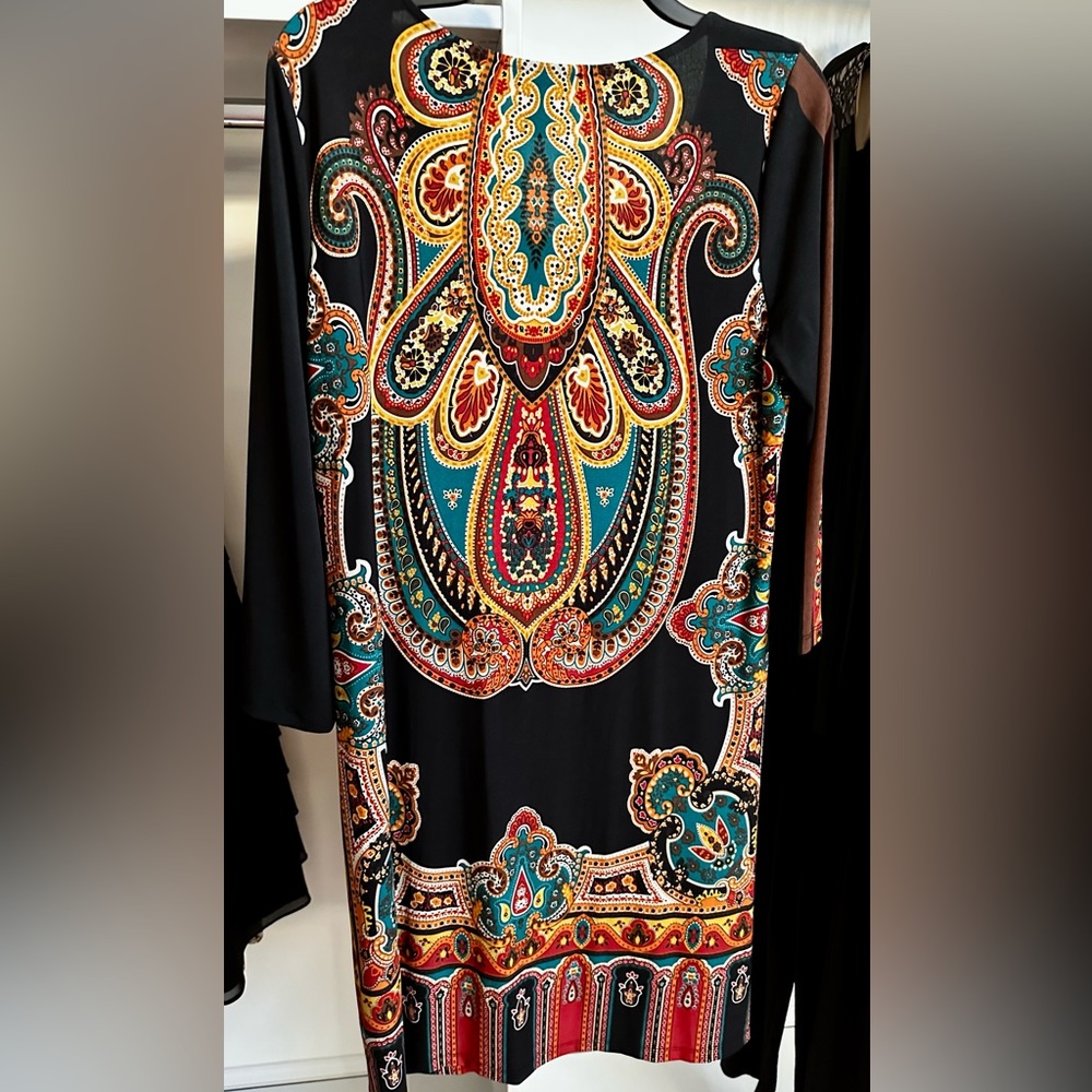 Beautiful Fall Dress only worn once! 👗 Like New Condition - Size Large - Picture 7 of 9